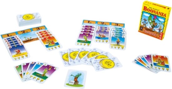 Thumbnail van een extra afbeelding van het spel Spellenbundel - Kaartspellen - 2 Stuks - Boonanza & Skip-Bo
