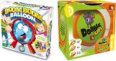 Spellenbundel - Bordspel - 2 Stuks - Boom Boom Balloon & Dobble Kids