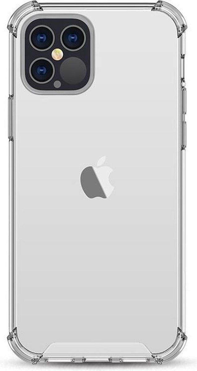 Telefoonhoesje Geschikt voor: iphone 12 Mini (5.4) Hoesje transparant shock proof hoes case cover - Hoesje Telefoonhoesje Geschikt voor: iphone 12 - Telefoonhoesje Geschikt voor: iphone 12 hoesje
