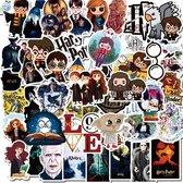 Harry Potter sticker mix - 50 stickers voor laptop, drinkbeker, fiets, muur, agenda etc.