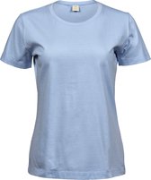Tee Jays T-shirt doux pour femme/dame (bleu clair)