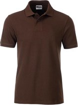 James and Nicholson Heren Basis Polo (Bruin)