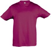 SOLS Kinderregent T-Shirt met korte mouwen (Fuchsia)