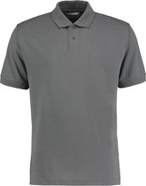 Kustom Kit Heren Regular Fit Personeel Pique Polo Shirt (Donkergrijs mergel)