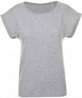SOLS Dames/dames Melba T-shirt met platte mouwen (Grijze Mergel)