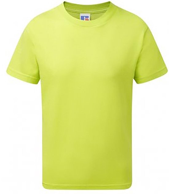 Russell Kinderen/Kinderen Slank T-Shirt met korte mouwen