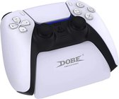 Controller Oplader geschikt voor Playstation 5 - Houder met Oplaadkabel voor PS5 – Wit