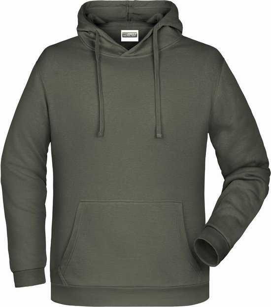 James And Nicholson Heren Basis Hoodie (Donkergrijs)