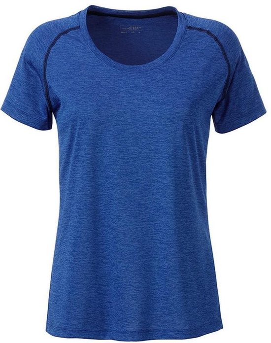 James and Nicholson Dames/Dames Sport T-Shirt (Blauw gemêleerd/normaal)