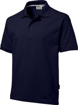 Slazenger Heren Voorhand Polo met korte mouwen (Marine)