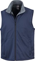 Result Heren Core Soft Shell Bodywarmer Jacket (Marineblauw)