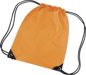 Bagbase Premium Gymsac Waterbestendige Zak (11 Liter) (Pakket van 2) (Fluorescerende sinaasappel)