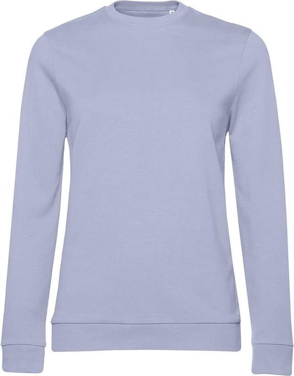 B&C Dames/dames Set-in Sweatshirt Lavendel Paars