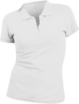 SOLS Vrouwen/dames Mensen Pique Korte Mouw Katoenen Poloshirt (Wit)