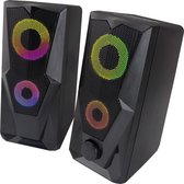 Rainbow Baila 2.0 USB Speakerset - Met ingebouwde RGB LED Verlichting