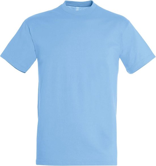 SOLS Heren Regent T-Shirt met korte mouwen (Hemelsblauw)