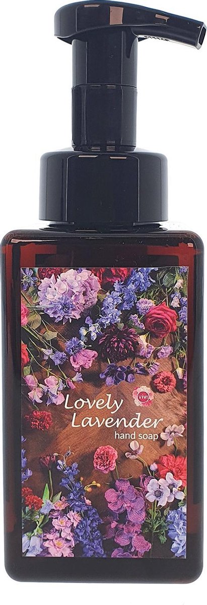 Viv! Body Luxuries Handzeep - Lovely Lavender- schuimend - lavendel - 450ml