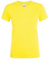SOLS Dames/dames Regent T-Shirt met korte mouwen (Citroen)