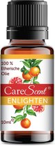 CareScent Enlighten Etherische Olie Blend | Grapefruit Olie + Mandarijn Olie + Limoen Olie | Aromatherapie | Aroma Diffuser Olie | Essentiële Olie - 10ml