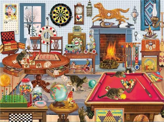 Fat Joe Puzzel 1000 stukjes Play Room - Speel kamer - Puzzle 1000 pieces |  bol.com