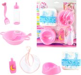 Babypop Verzorgingsset met potje en luier