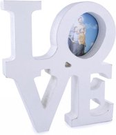 Fotokader "love" - hout - 28cm