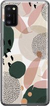 Samsung Galaxy A41 hoesje siliconen - Abstract print - Soft Case Telefoonhoesje - Print / Illustratie - Multi