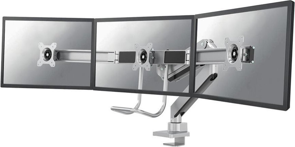 Neomounts by Newstar Select NM-D775DX3SILVER monitorarm gasveer - t/m 24" - Zilver