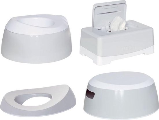 Product: Luma Toilet Trainingsset Light Grey, van het merk LUMA Babycare