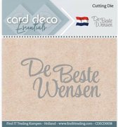 Card Deco Essentials - Cutting Dies - De Beste Wensen - CDECD0038