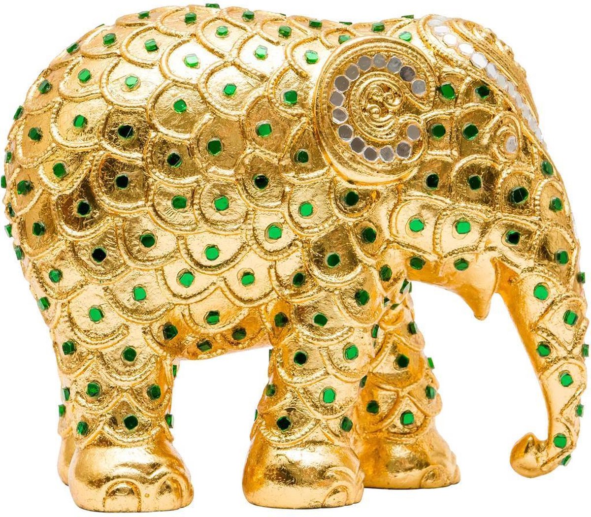 Elephant Parade Ayutthaya Gold 10 cm Elephant parade Handgemaakt Olifantenstandbeeld - 10 cm Multi