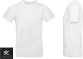 10 pack witte shirts Sol's T shirt heren T shirt dames ronde hals - Maat 3XL