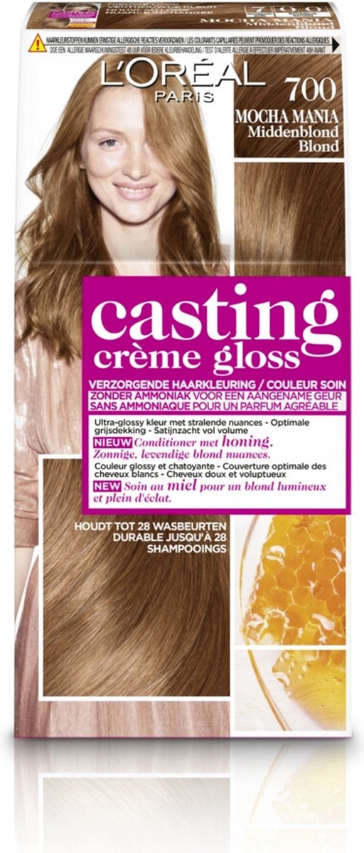 L'Oréal Paris Casting Crème Gloss Haarverf - 700 Middenblond | bol.com