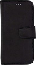 HB Hoesje Geschikt voor Samsung Galaxy S10 Plus Zwart - Handgemaakt Lederen Portemonnee Book Case