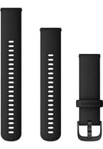 Garmin Quick Release Siliconen Horlogebandje - 22mm Polsbandje - Wearablebandje - Zwart