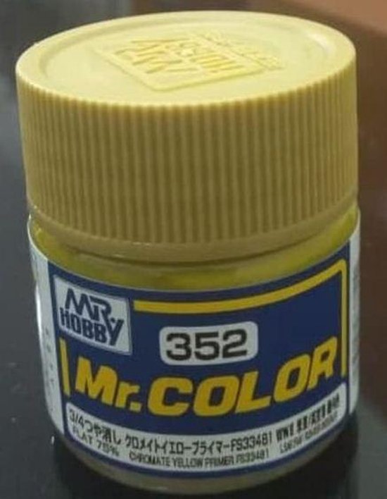 Mrhobby Mr. Color 10 Ml Chromate Yellow Primer Fs33481 (Mrhc352