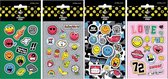 Smiley World Stickers Junior Vinyl 4 Stuks