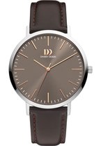 Danish Design IQ18Q1159 horloge heren - bruin - edelstaal