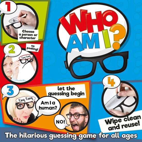 Thumbnail van een extra afbeelding van het spel Who Am I  Glasses Game