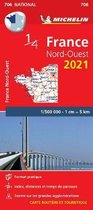 Northwestern France 2021- Michelin National Map 706