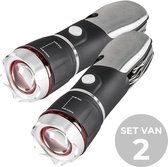 Militaire Zaklamp Multi Torch Power zaklamp set van 2  LED-zaklamp en Multitool