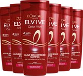L'Oréal Paris Elvive Color Vive Kleurbeschermende Shampoo & Conditioner - Gekleurd Haar - 6 x 250ml