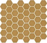 1m² -Mozaiek Valencia Hexagon Mosterd Mat 4,3x4,9