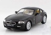 BMW Z4 Coupé (Zwart) 1/36 Kinsmart - Modelauto - Schaalmodel - Model auto  - Miniatuurauto - Miniatuur autos