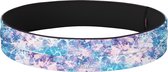 FlipBelt Classic - Running Belt – Hardloopriem voor Telefoon, Water en Meer – Unisex – Ocean Bloom - S