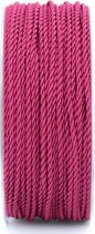 Luxe Cadeaulint Koord - Roze (50 meter lang & 2mm breed)