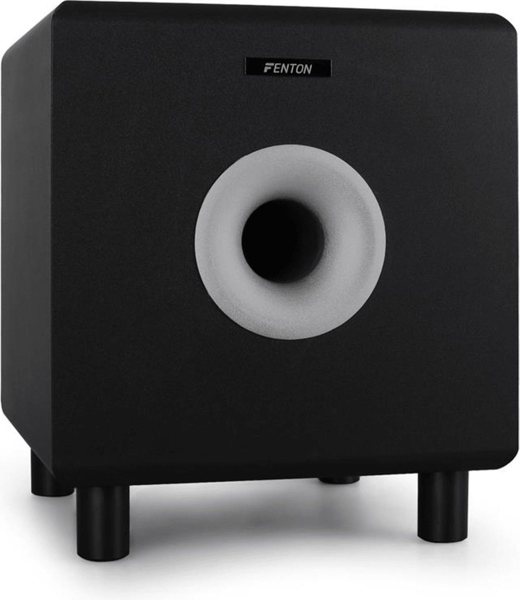 Actieve Subwoofer met Versterker - Fenton SHFS08B - 8 Inch - Voor Home Cinema - 200 Watt thumbnail 6
