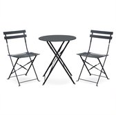 sweeek - Bistroset emilia, 2 stoelen