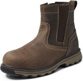 Werkschoen Cat | Pelton P720781 hoge veiligheidsschoen S1P | Maat 42 | Bruin