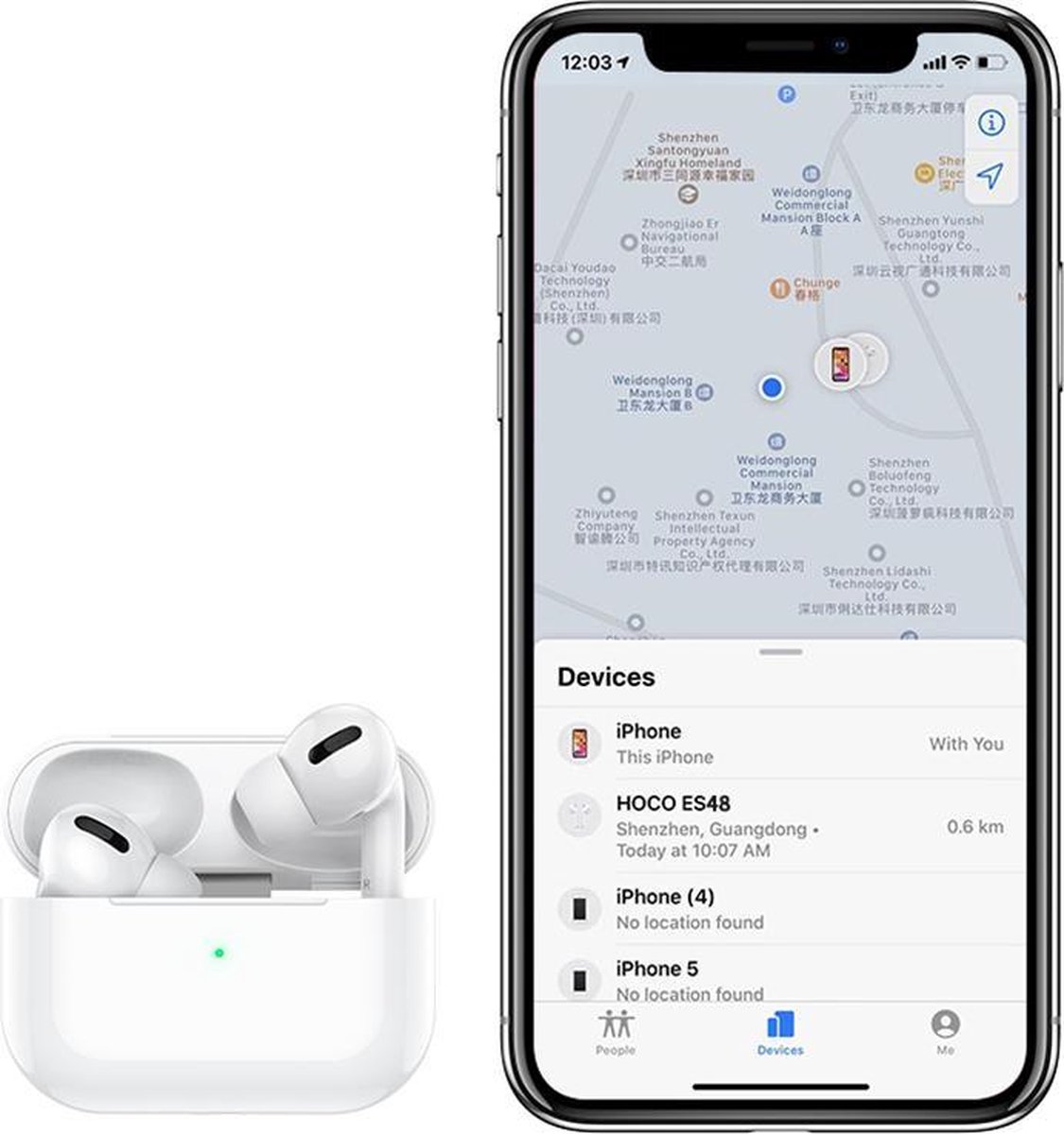 couteurs sans fil HOCO ES48 s rie Original AirPods Pro